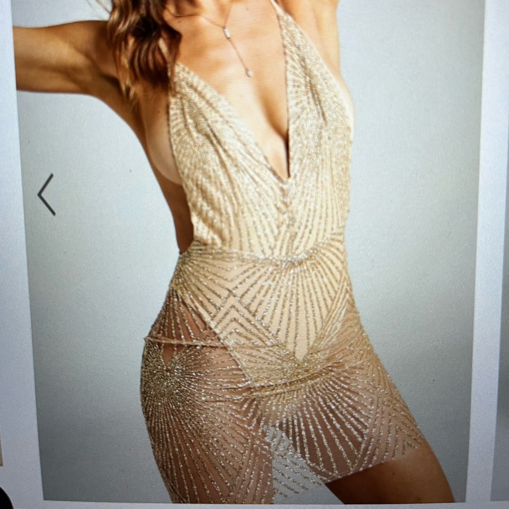 Glitter Mini Dress